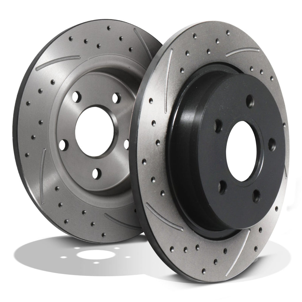 Dischi Freno Forati e Scanalati Posteriori 280mm Volvo C30
