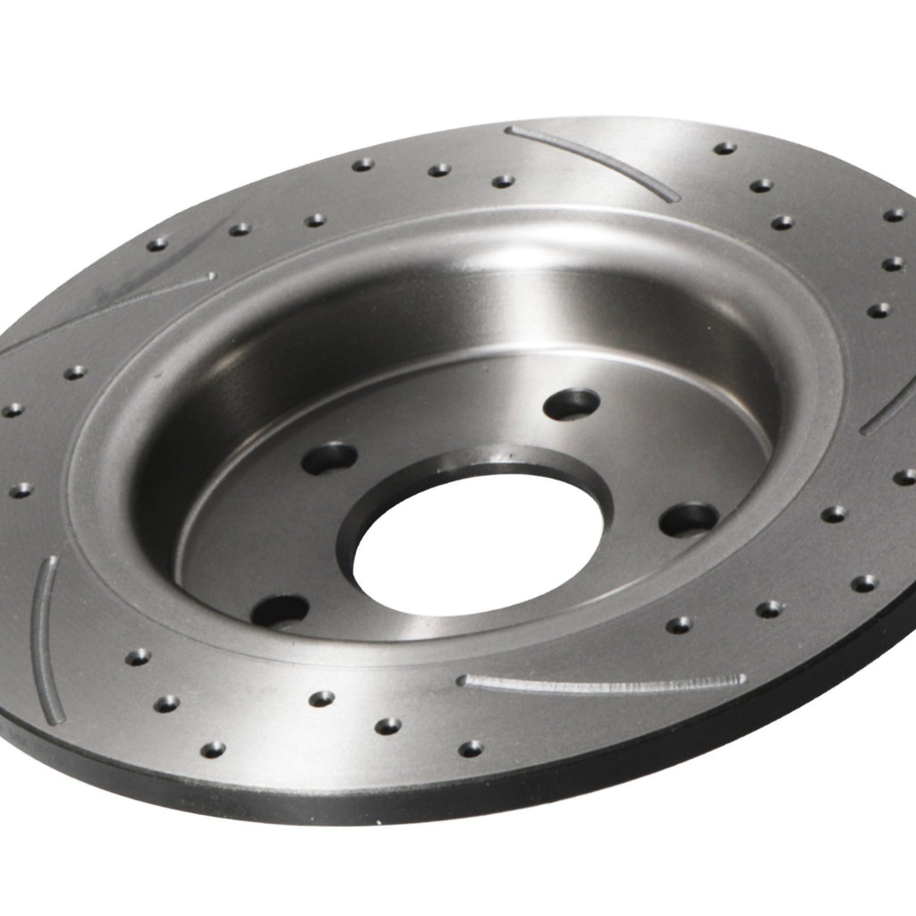 Dischi Freno Forati e Scanalati Posteriori 280mm Volvo V50 - foto 6