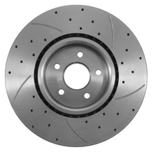 Dischi Freno Anteriori Forati e Scanalati 336mm Ford Focus MK2 RS 2.5 Turbo 09-11 - foto 6
