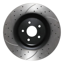 Dischi Freno Anteriori Forati e Scanalati Maggiorati 350mm Ford Focus MK3 RS 2.3 2015+ - foto 4