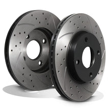 Dischi Freno Anteriori Forati e Scanalati 262mm Ford Fiesta Mk8 1.0 1.1 1.5 17+