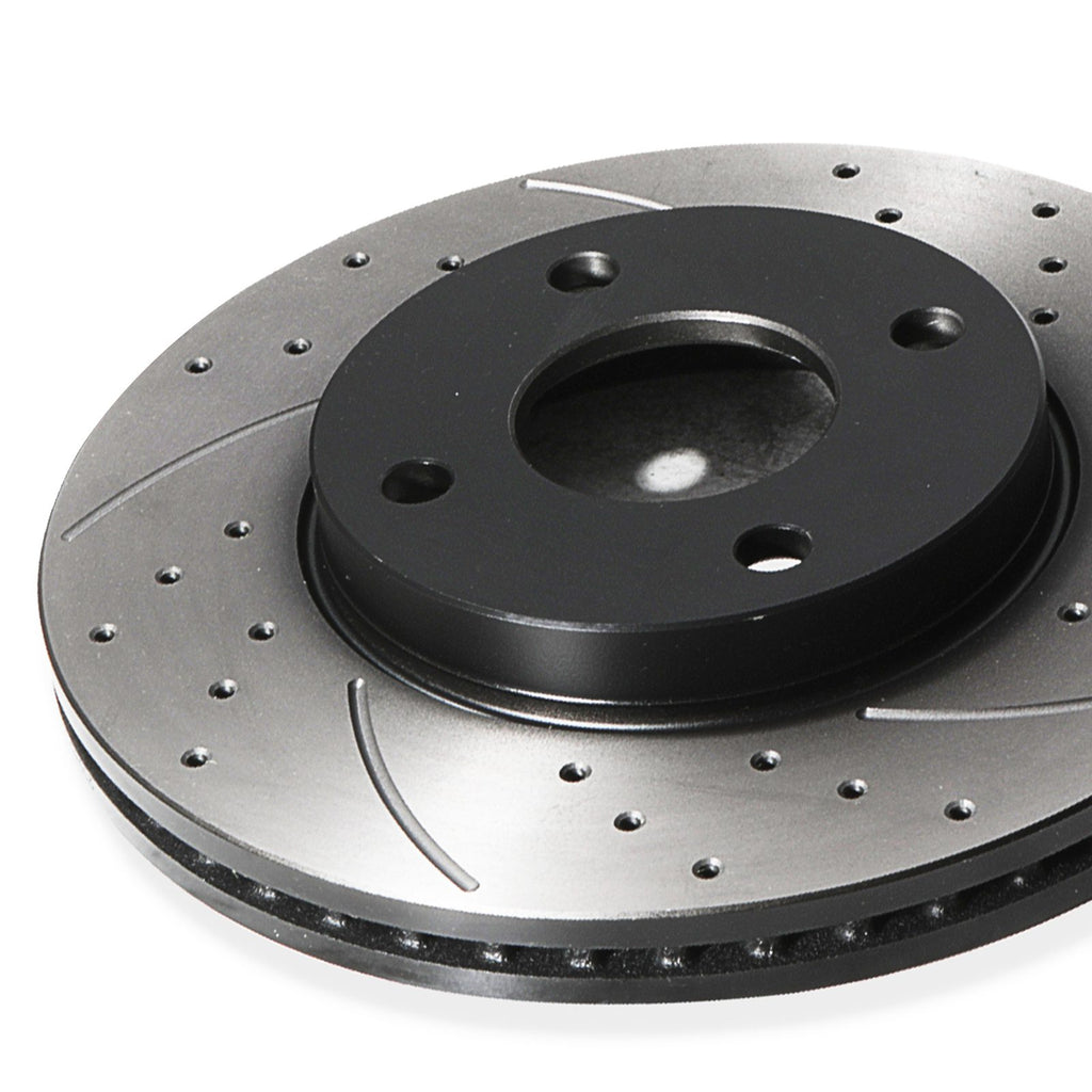 Dischi Freno Anteriori Forati e Scanalati 262mm Ford Fiesta Mk8 EcoBoost TDCi 17+ - foto 8