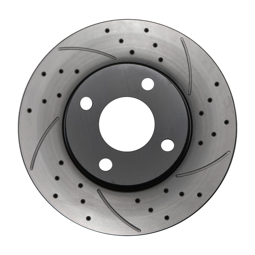 Dischi Freno Anteriori Forati e Scanalati 262mm Ford Fiesta Mk8 1.0 1.1 1.5 17+ - foto 4
