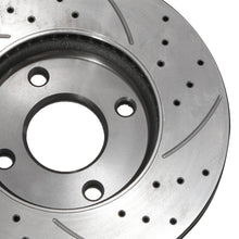Dischi Freno Anteriori Forati e Scanalati 262mm Ford Fiesta Mk8 1.0 1.1 1.5 17+ - foto 9