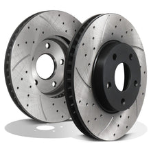 Dischi Freno Anteriori Forati Baffati 282mm Ford Focus MK4 1.0 1.5 2.0 2018-2025