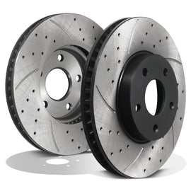 Dischi Freno Anteriori Forati Baffati 282mm Ford Focus MK4 Berlina e Station Wagon 2018-2025