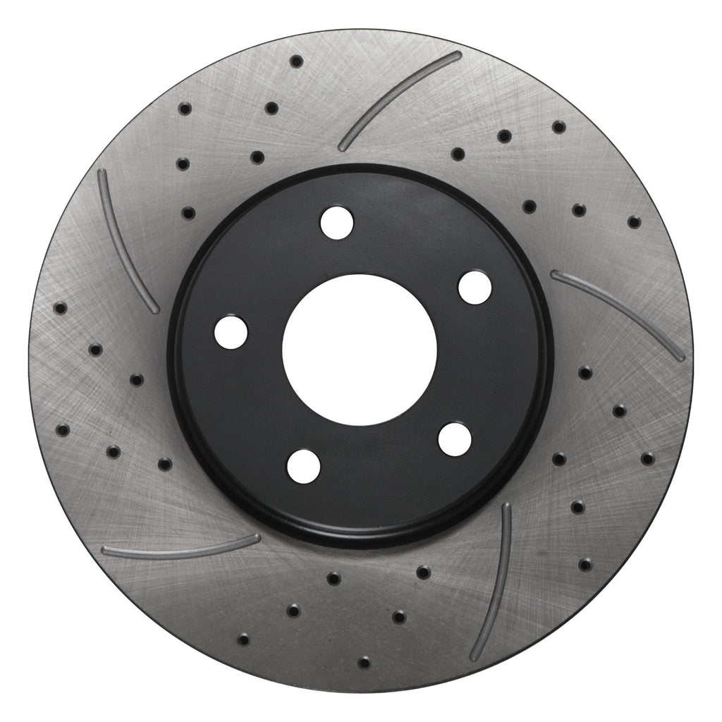 Dischi Freno Anteriori Forati Baffati 282mm Ford Focus MK4 1.0 1.5 2.0 2018-2025 - foto 3