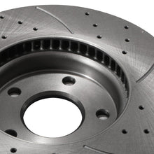 Dischi Freno Anteriori Forati Baffati 282mm Ford Focus MK4 1.0 1.5 EcoBoost 2018-2025 - foto 9