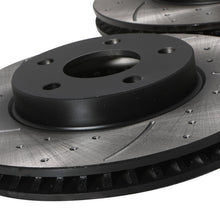 Dischi Freno Anteriori Forati Baffati 282mm Ford Focus MK4 1.0 1.5 2.0 2018-2025 - foto 7