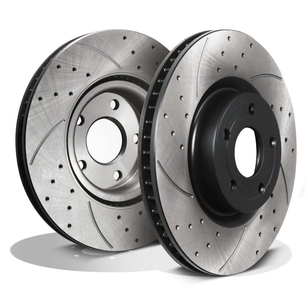 Dischi Freno Anteriori Forati e Scanalati 308mm Ford Focus MK4 1.0T Ecoboost 2018-2025