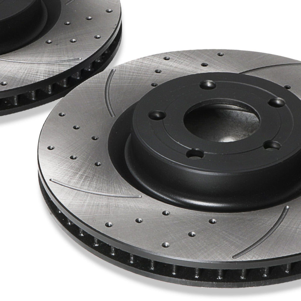 Dischi Freno Anteriori Forati e Scanalati 308mm Ford Focus MK4 1.5T Eco 18-25 - foto 5