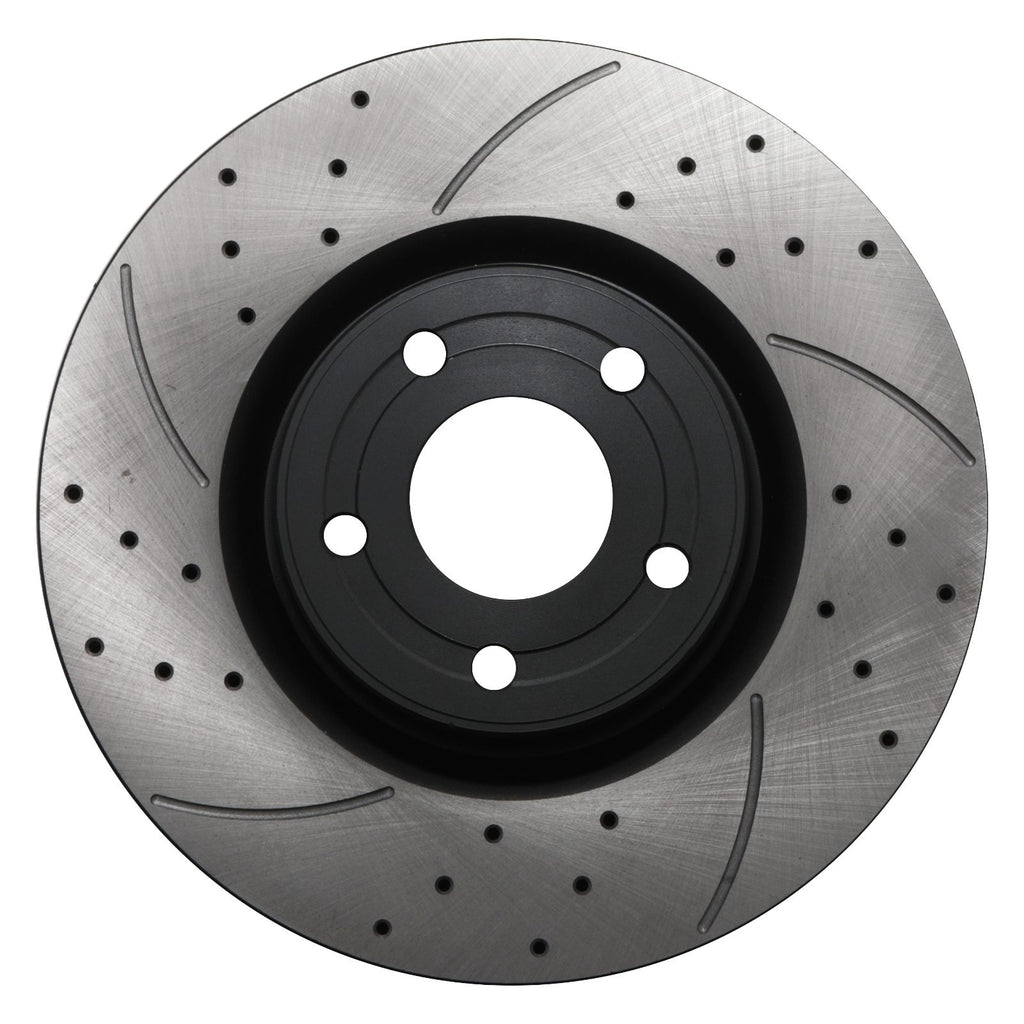 Dischi Freno Anteriori Forati e Scanalati 308mm Ford Puma MK2 St 1.5 Ecoboost 18+ - foto 4