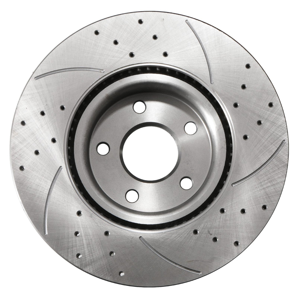 Dischi Freno Anteriori Forati e Scanalati 308mm Ford Focus MK4 1.5T Ecoboost 18-25 - foto 6