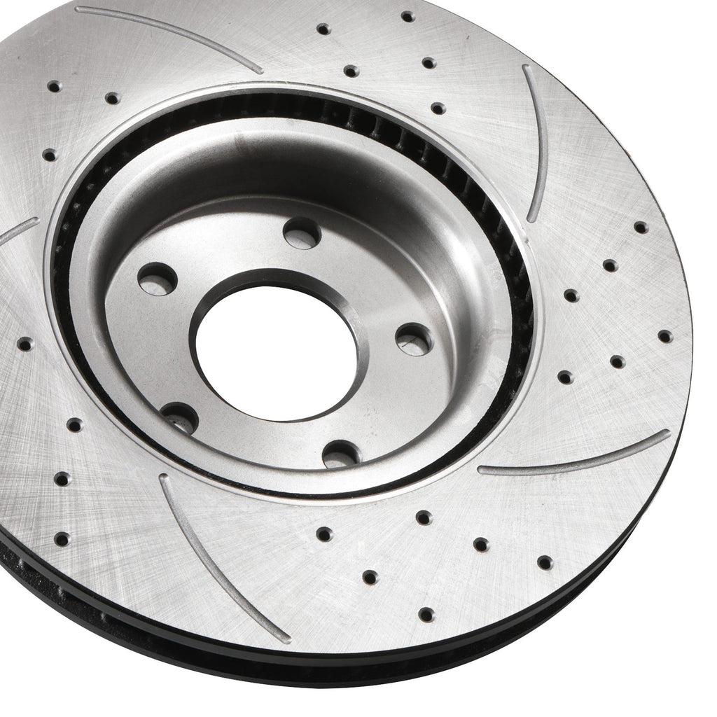 Dischi Freno Anteriori Forati e Scanalati 308mm Ford Focus MK4 1.5T Eco 18-25 - foto 7