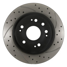 Dischi Freno Posteriori Forati e Scanalati 282mm Honda Accord Tourer 2.2D I-CDTI 02-08 - foto 4