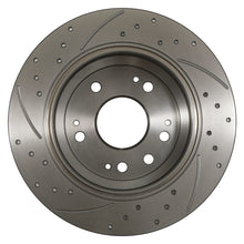 Dischi Freno Posteriori Forati e Scanalati 282mm Honda Accord Tourer 2.2D I-CDTI 02-08 - foto 5