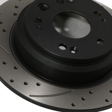 Dischi Freno Posteriori Forati e Scanalati 282mm Honda Accord Tourer 2.2D I-CDTI 02-08 - foto 10