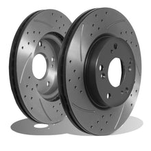 Dischi Freno Anteriori Forati Baffati 282mm Honda Civic EP FN FK
