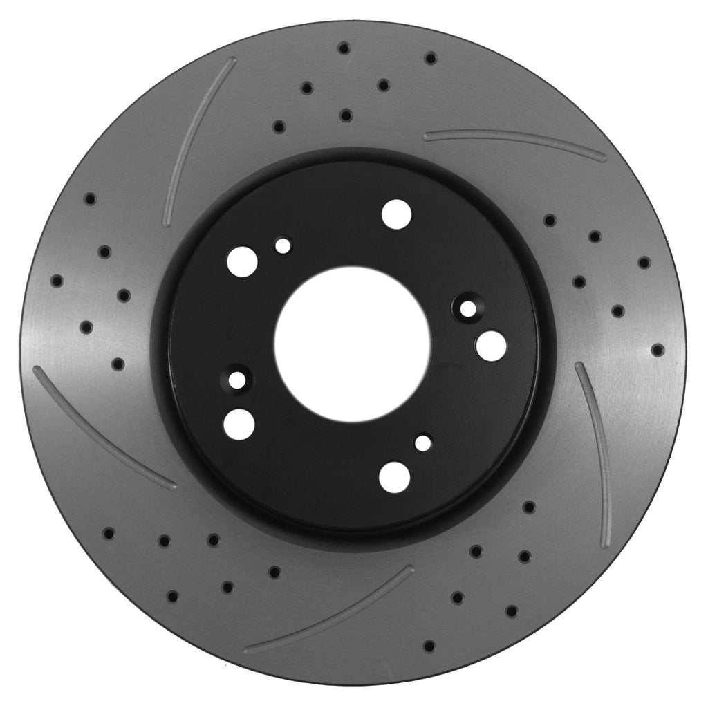 Dischi Freno Anteriori Forati Baffati 282mm Honda Civic EP FN FK - foto 4