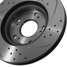Dischi Freno Anteriori Forati Baffati 282mm Honda Civic EP FN FK - foto 8
