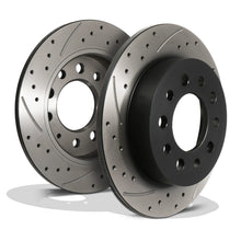 Dischi Freno Posteriori Forati e Scanalati 258mm Hyundai Coupe MK2 GK 01-09