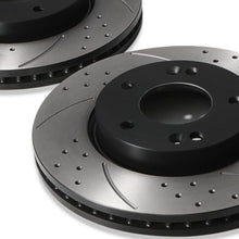 Dischi Freno Anteriori Forati e Scanalati 280mm Hyundai Coupe Tiburon GK 2.0 2.7 01-09 - foto 10