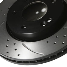 Dischi Freno Anteriori Forati Baffati 280mm Hyundai Tucson (Mk1 JM) 2.0 2.7 CRDI 04-10 - foto 6