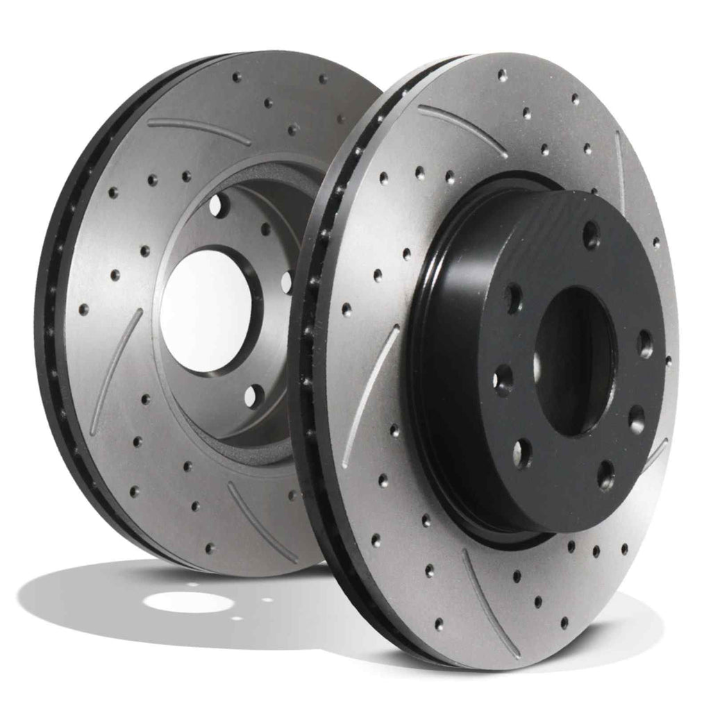 Dischi Freno Anteriori Forati e Scanalati 277mm Land Rover Freelander 1 L314 98-06