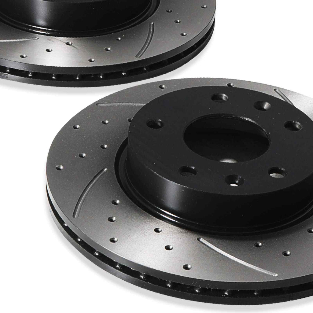 Dischi Freno Anteriori Forati e Scanalati 277mm Land Rover Freelander 1 L314 98-06 - foto 10