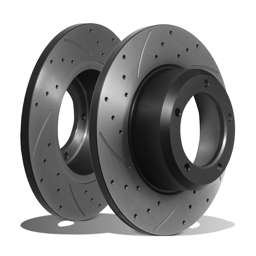 Dischi Freno Anteriori Forati e Scanalati 298mm Land Rover Discovery 1 2.5TDI 4.0 V8 89-98