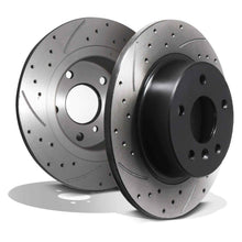Dischi Freno Posteriori Forati e Baffati 304mm Land Rover Discovery 2 L318 98-04