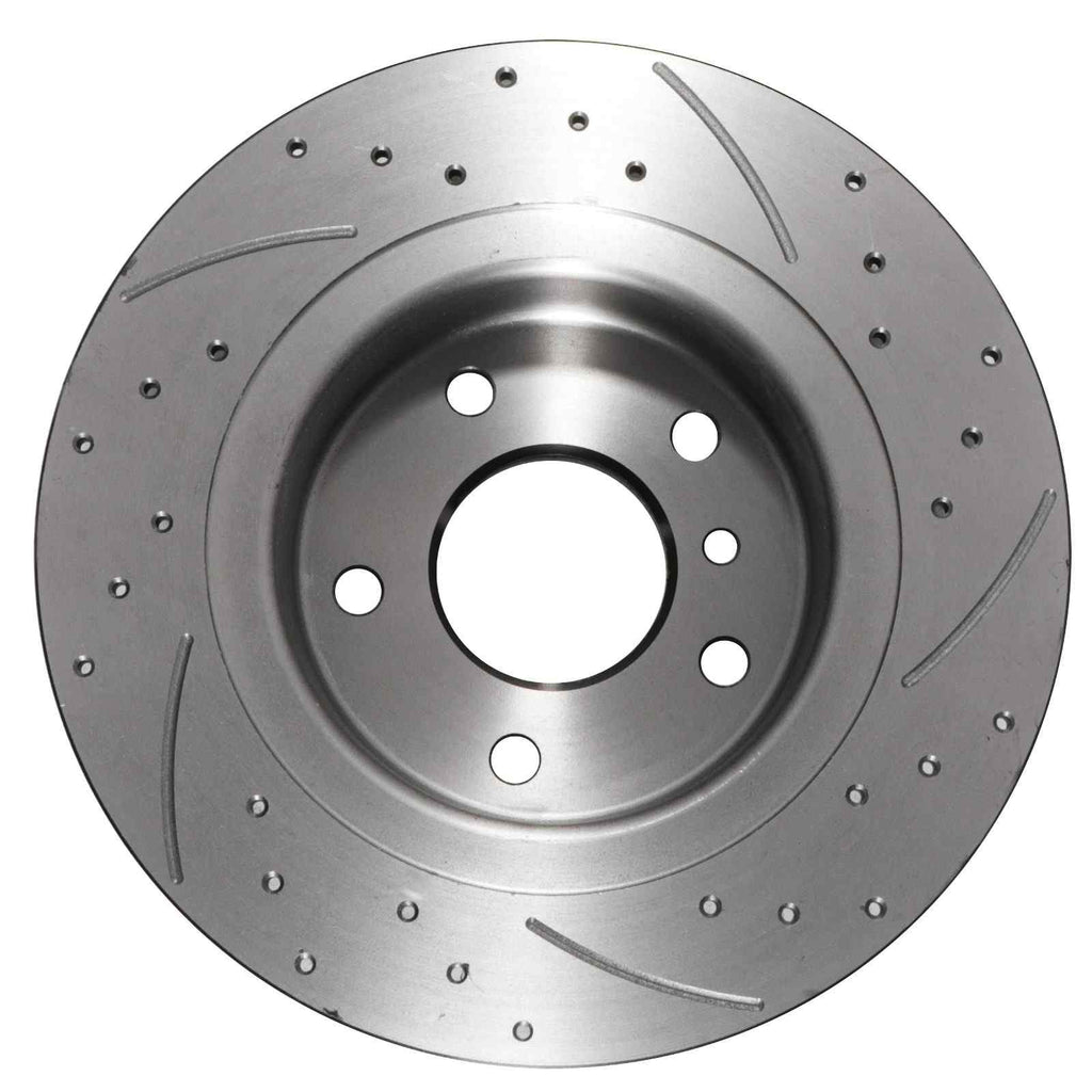 Dischi Freno Posteriori Forati e Baffati 304mm Land Rover Discovery 2 L318 98-04 - foto 5