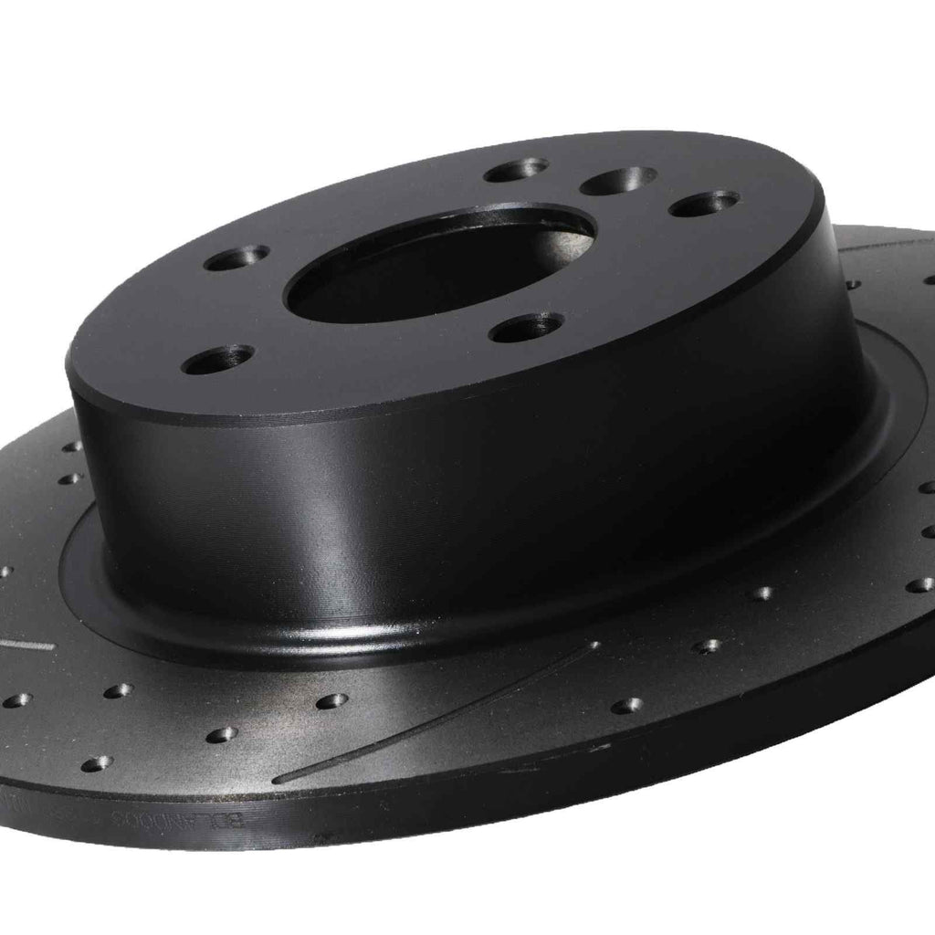 Dischi Freno Posteriori Forati e Baffati 304mm Land Rover Discovery 2 L318 98-04 - foto 8