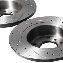 Dischi Freno Posteriori Forati e Baffati 304mm Range Rover P38 Vogue L322 98-12 - foto 6