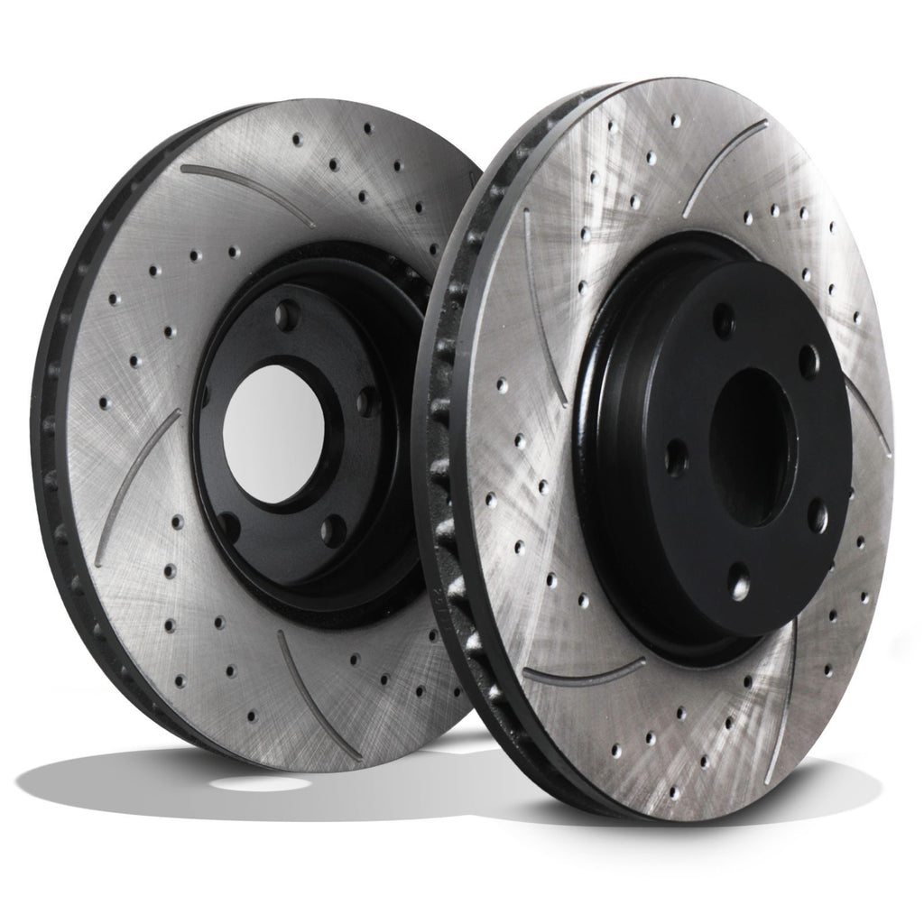 Dischi Freno Anteriori Forati e Scanalati 300mm Land Rover Discovery Freelander TD4 07+