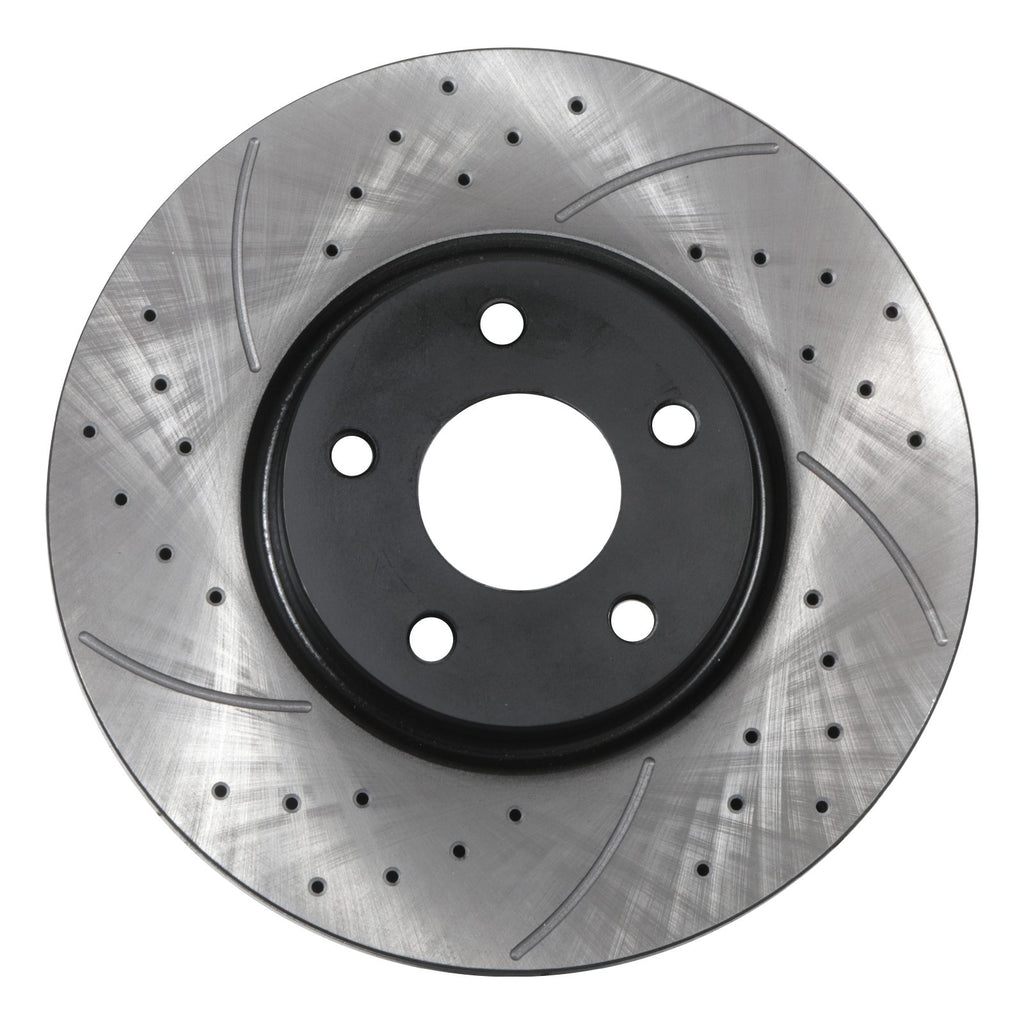 Dischi Freno Anteriori Forati e Scanalati 300mm Land Rover Discovery Freelander TD4 07+ - foto 4