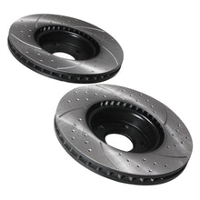 Dischi Freno Anteriori Forati e Scanalati 300mm Volvo S60 V60 V70 Xc70 T4 D4 T5 08+ - foto 9
