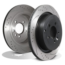 Dischi Freno Posteriori Forati e Scanalati 350mm Land Rover Discovery 3 4 3.0 5.0 V8