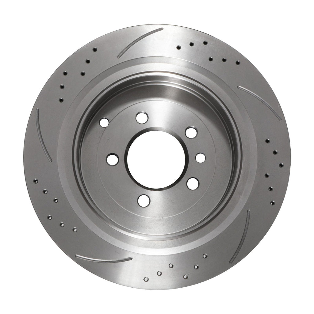 Dischi Freno Posteriori Forati e Scanalati 350mm Range Rover Sport 3.0 4.2 5.0 05-13 - foto 10