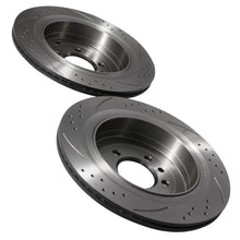 Dischi Freno Posteriori Forati e Scanalati 350mm Range Rover Sport 3.0 4.2 5.0 05-13 - foto 9
