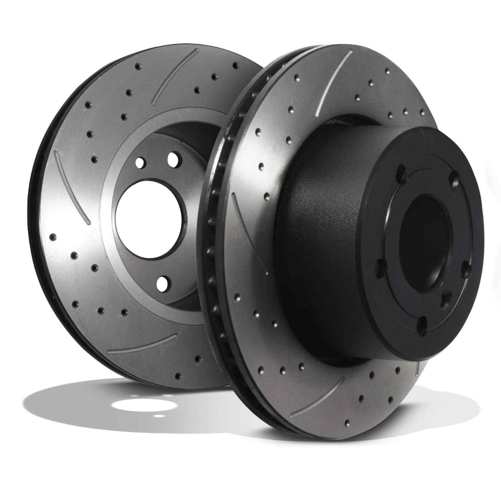 Dischi Freno Anteriori Forati Baffati 297mm Land Rover Discovery 2 (L318) 1998-2004
