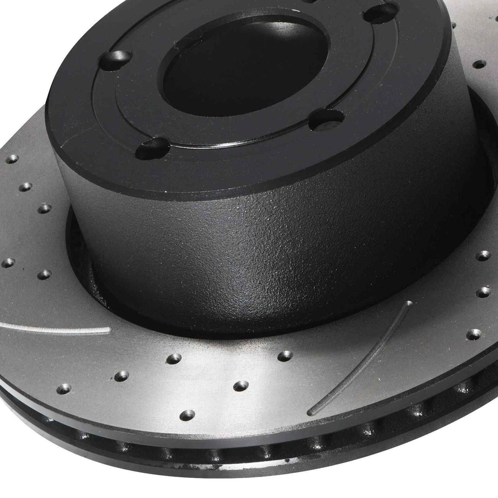 Dischi Freno Anteriori Forati Baffati 297mm Land Rover Discovery 2 (L318) 1998-2004 - foto 8