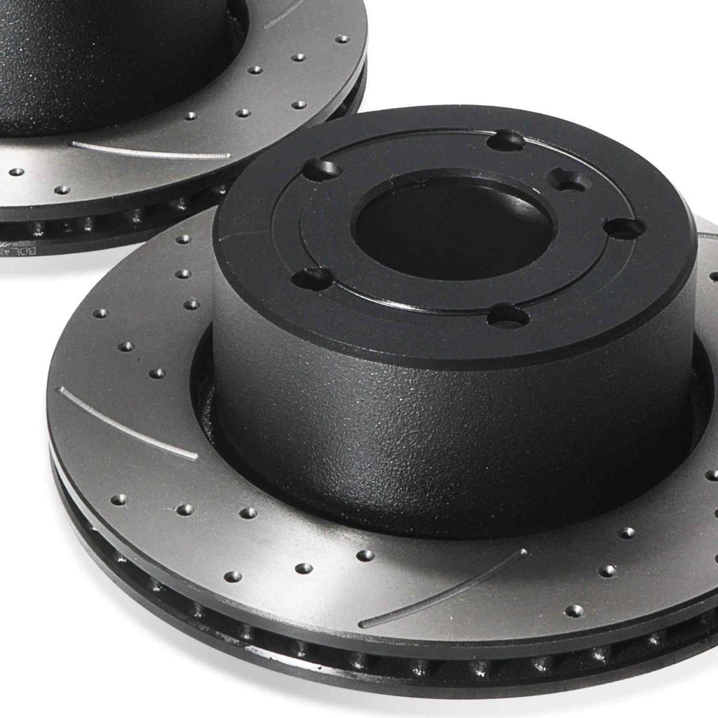 Dischi Freno Anteriori Forati Baffati 297mm Land Rover Discovery 2 (L318) 1998-2004 - foto 9