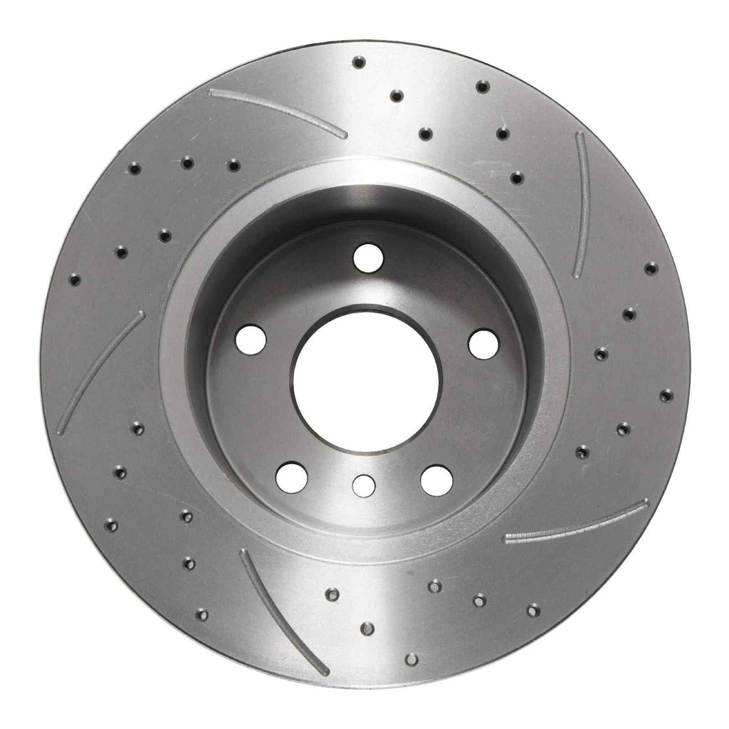 Dischi Freno Anteriori Forati Baffati 297mm Land Rover Discovery 2 (L318) 1998-2004 - foto 6