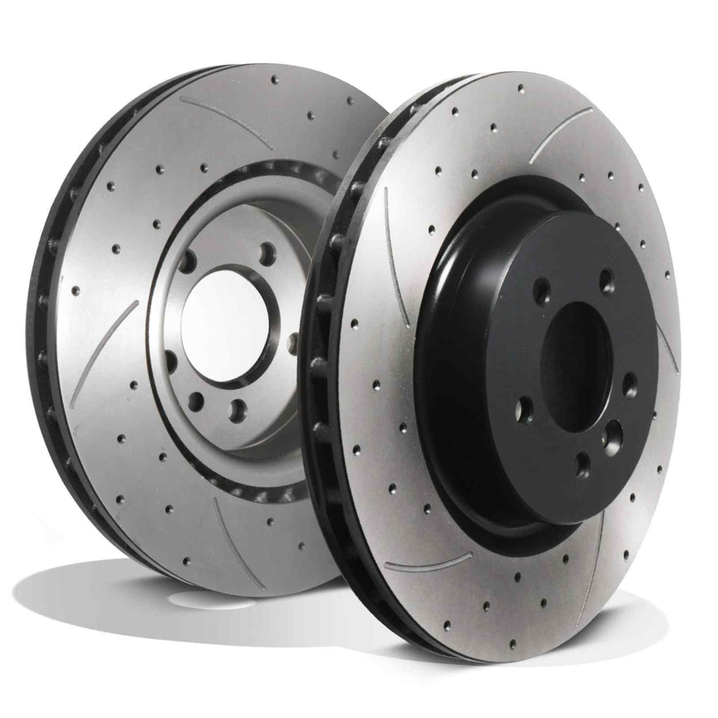Dischi Freno Anteriori Forati e Scanalati 360mm Land Rover Discovery 4 L319 10-16