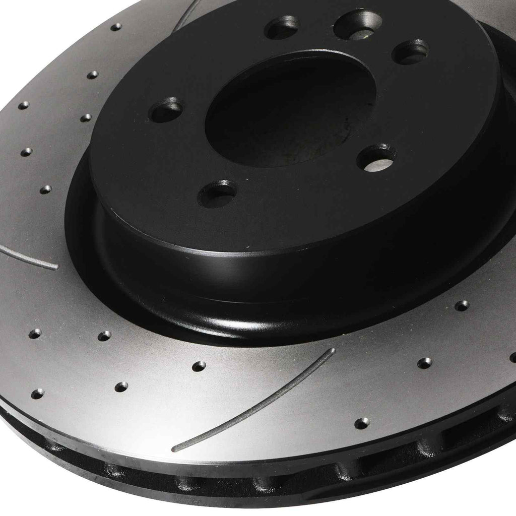 Dischi Freno Anteriori Forati e Scanalati 360mm Range Rover Sport L320 05-13 - foto 10