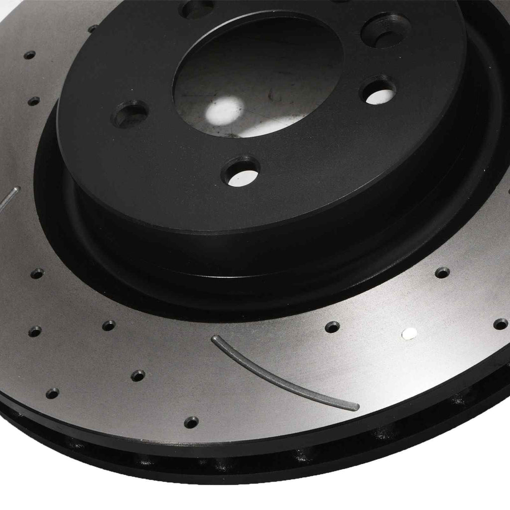 Dischi Freno Anteriori Forati e Scanalati 360mm Range Rover Sport L320 05-13 - foto 5