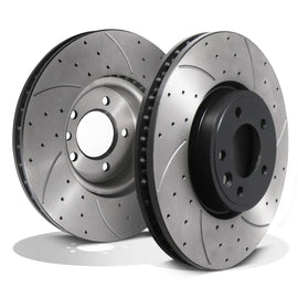 Dischi Freno Anteriori Forati e Scanalati 349mm Land Rover Discovery 5 L462 2017+