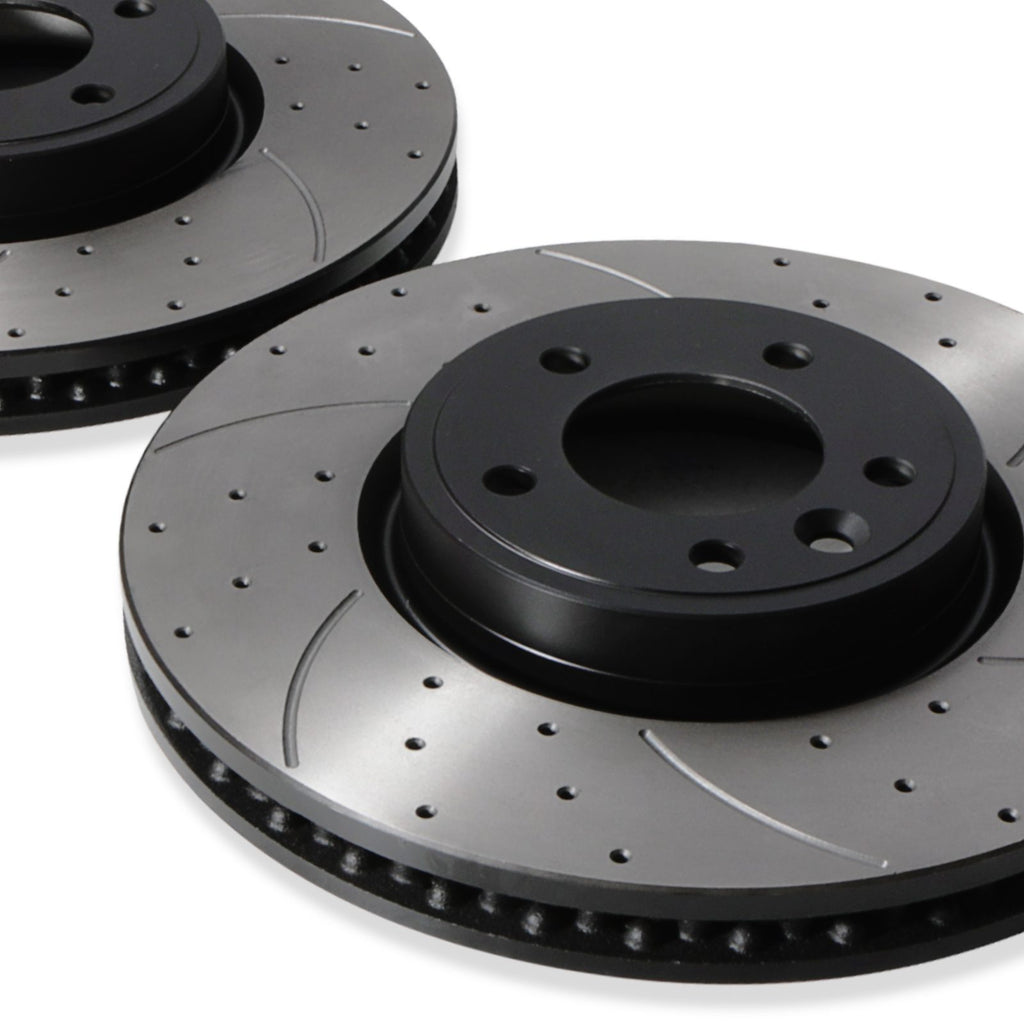 Dischi Freno Anteriori Forati e Scanalati 363mm Land Rover Discovery 5 L462 2017+ - foto 9