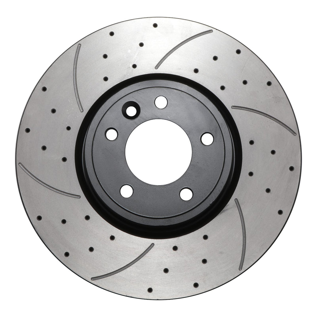 Dischi Freno Anteriori Forati e Scanalati 349mm Range Rover Vogue L405 12-22 - foto 3